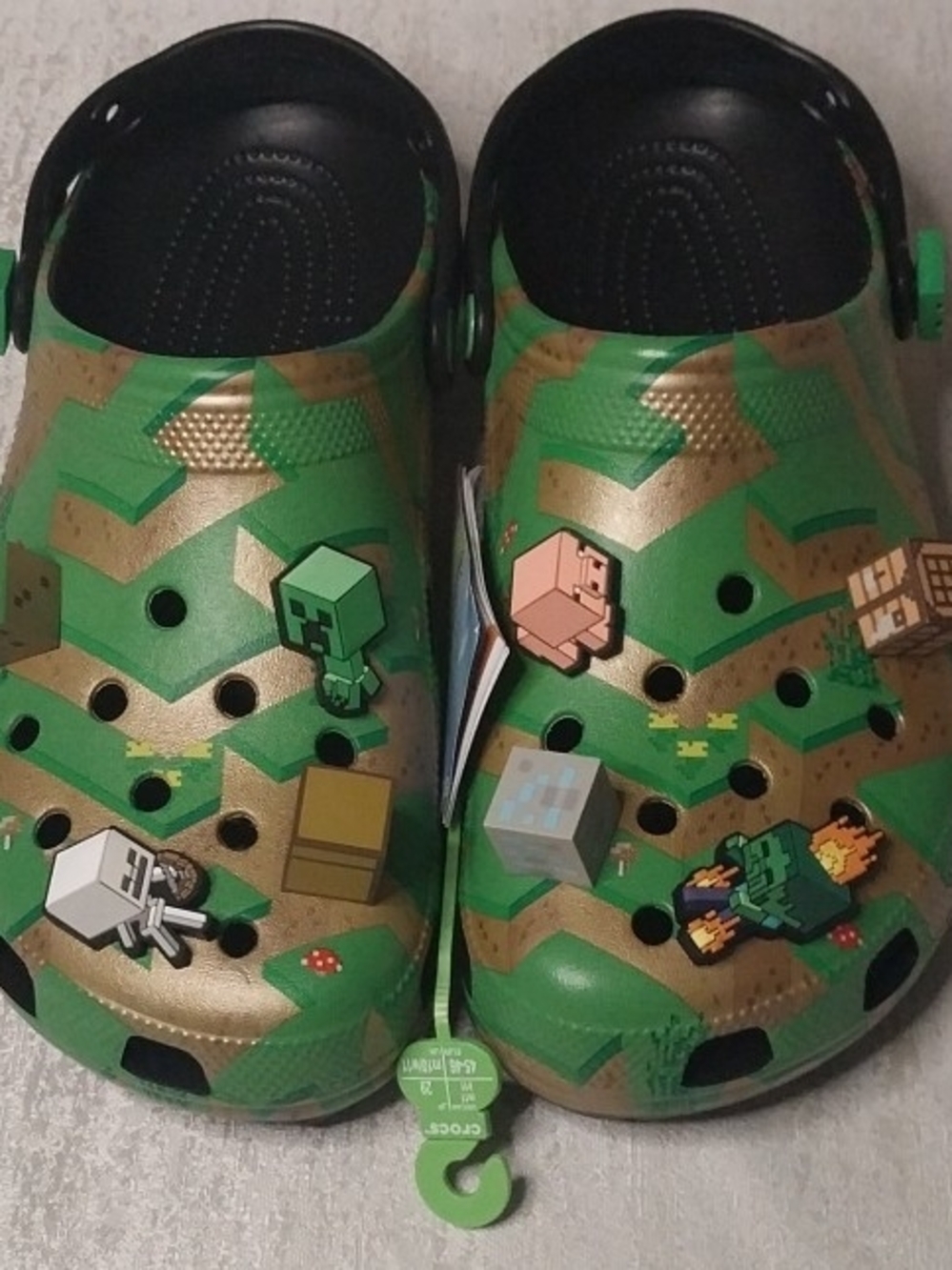 Crocs Minecraft Elevated Mens Sz 11